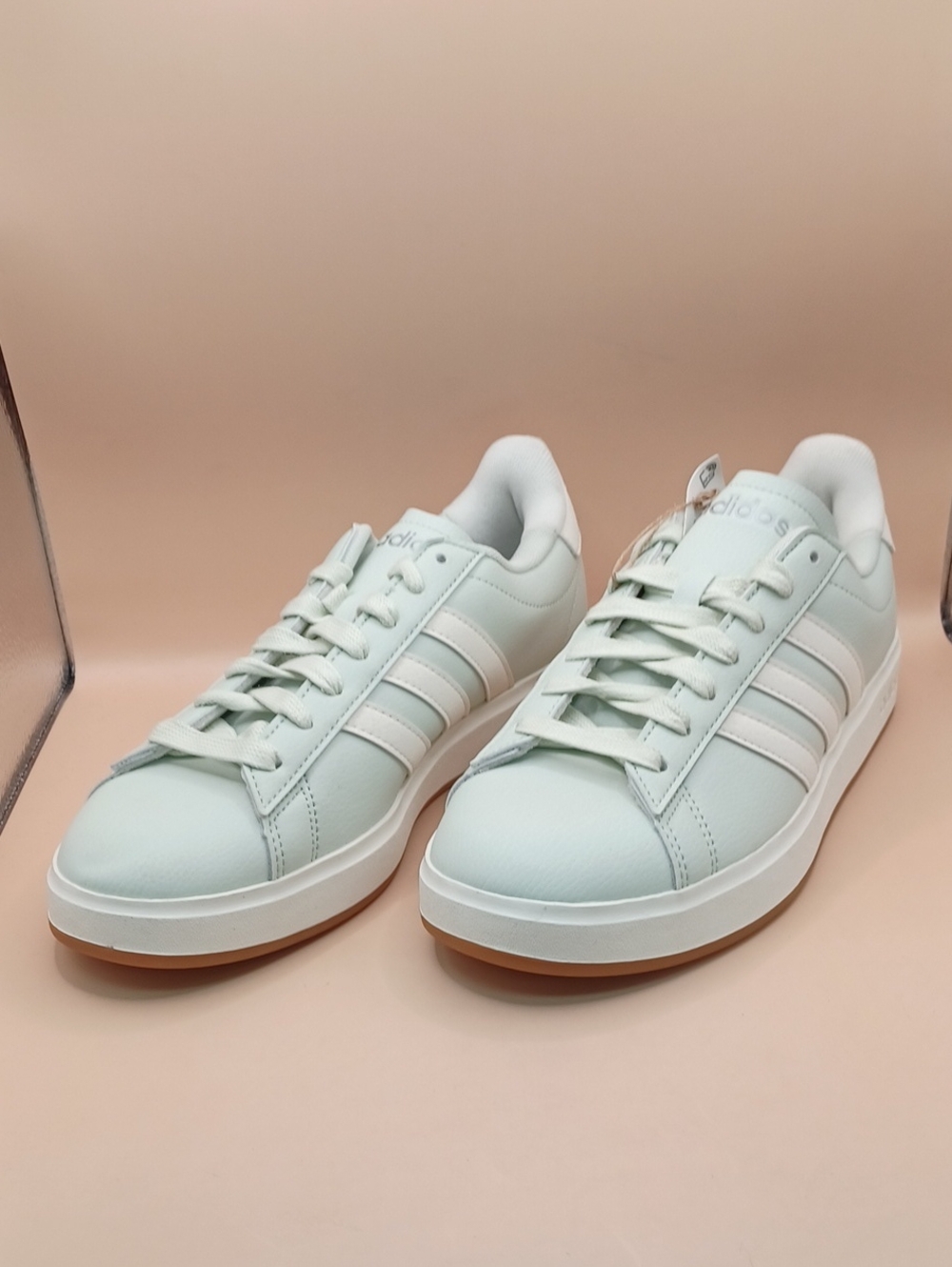 NWOB Adidas Grand Court 2.0 Sneakers-Mint Green Women Size 7.5 US JH8679